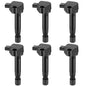 BDFHYK Ignition Coil Pack UF648 and Iridium Spark Plug 97390 Compatible with Jeep Grand Cherokee 2011-2015 Jeep Wrangler Dodge Charger Grand Caravan 2016 Chrysler 200 300 Jeep Coil Pack 3.6L Set of 6