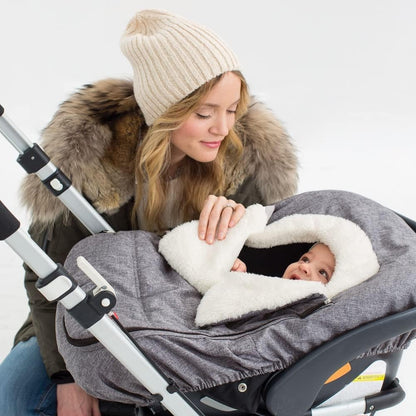Skip Hop Winter Autositz-Abdeckung, Stroll & Go, Schwarz