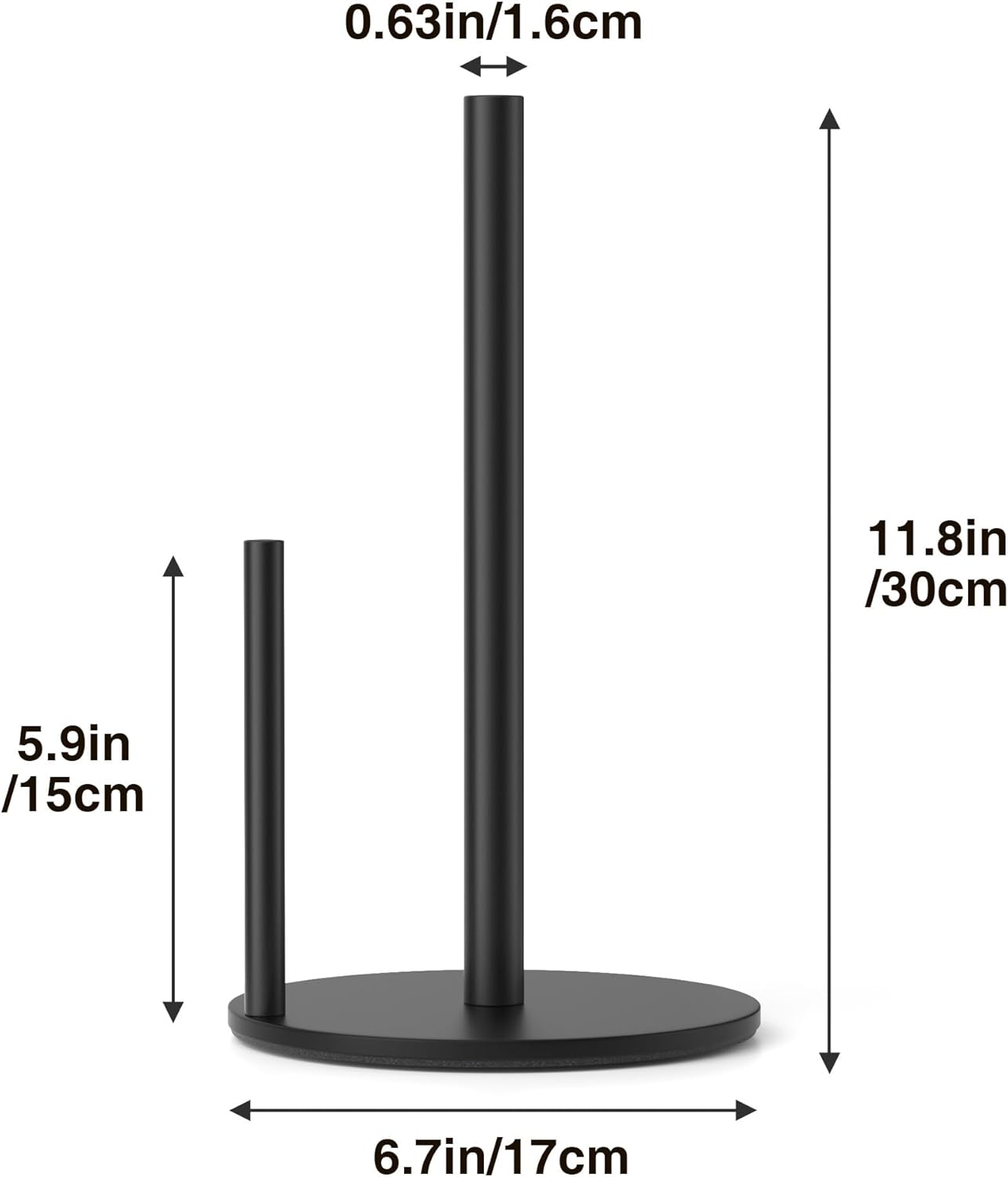 Paper Towel Holder Black: A Sleek and Functional Addition to Your Kitchen