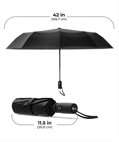 Repel Windproof Travel Umbrella - Compact & Withstands Winds up to 100MPH , Strongest Premium Auto Folding Umbrella for Rain and Sun - Durable, Light & Portable for Women & Men , Fits Backpack & Cars