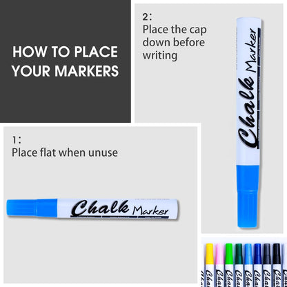 Dry Erase Markers Low Odor Fine Whiteboard Markers Thin Box of 12，10 Colors