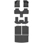 GINOWY-Floor Mats for Toyota 4Runner 1996-2002,1st+2nd Row,TPE All Weather Car Mats Custom Fit Rubber Floor Liners Car Accessories for Toyota 4Runner
