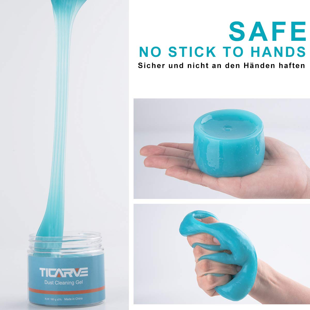 TICARVE Car Cleaning Gel Car Detailing Putty Car Cleaning Putty Gel Auto Detailing Tools Car Interior Cleaner Car Cleaning Kits Cleaning Slime Car Assecories Keyboard Cleaner Rose