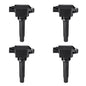 BDFHYK Ignition Coil Pack UF648 and Iridium Spark Plug 97390 Compatible with Jeep Grand Cherokee 2011-2015 Jeep Wrangler Dodge Charger Grand Caravan 2016 Chrysler 200 300 Jeep Coil Pack 3.6L Set of 6