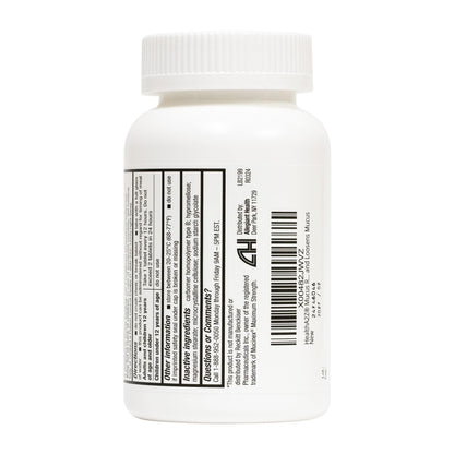 HealthA2Z® Mucus Relief | Guaifenesin 1200 mg | 100 Tablets | 12 Hour | Expectorant | Relieves Chest Congestion | Thins and Loosens Mucus (100 Tablets) (Pack of 2)