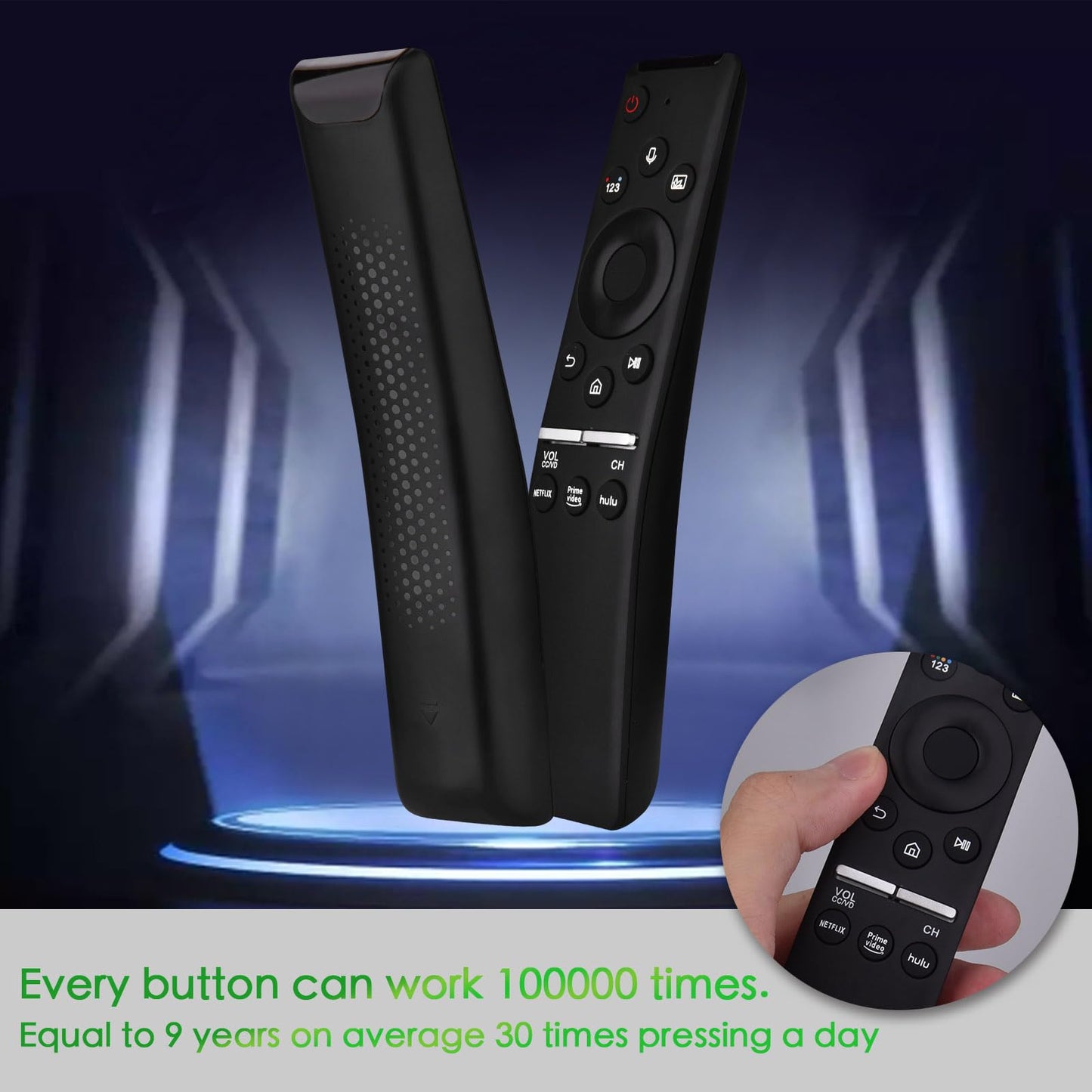 Replacement for Apple TV Remote,for Apple 4K/ Gen 1 2 3 4/ HD,A2169 A1842 A1625 A1427 A1469 A1378 A1218