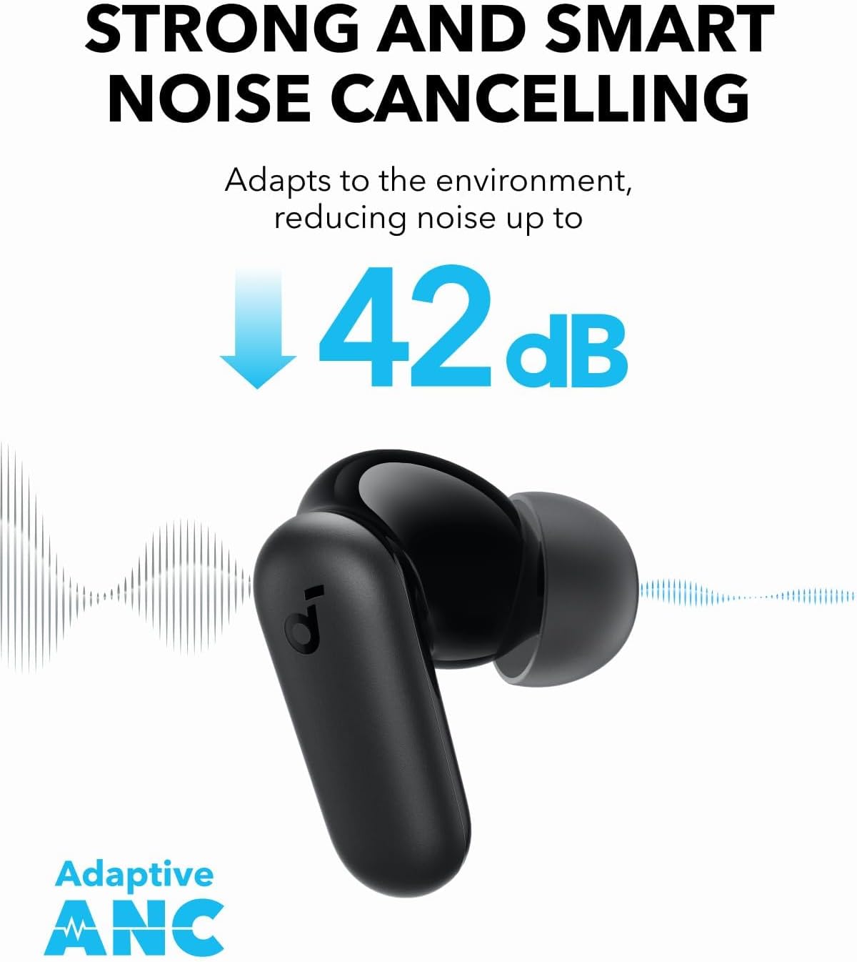 Soundcore P30i Earbuds: Smart Noise Cancelling and Endless Playtime