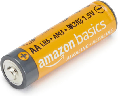 Amazon Basics 20-Pack AA Alkaline Batteries