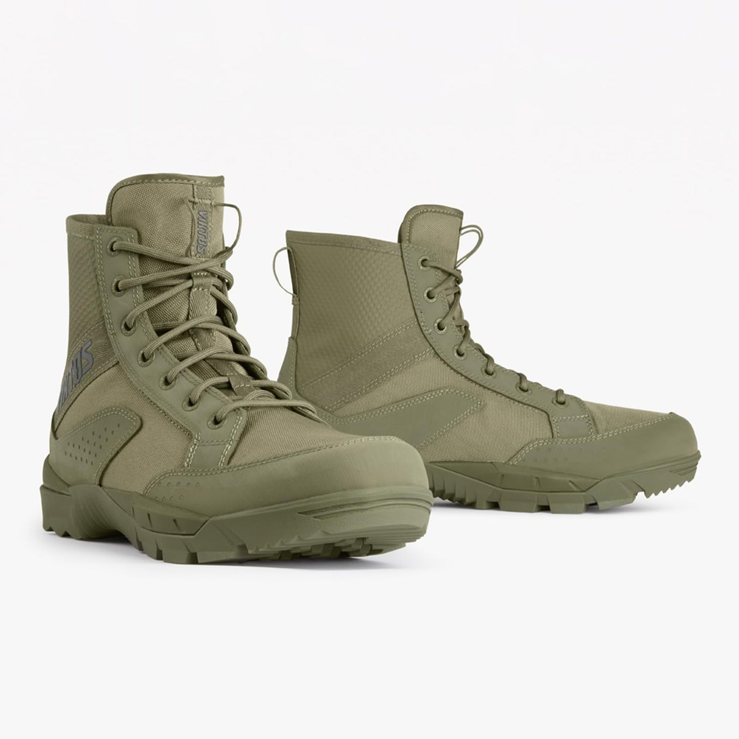 VIKTOS Men's Johnny Combat OPS Tactical Boots| Lightweight Water-Resistant Mid-Height Combat Boots with High-Volume Forefoot