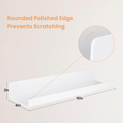upsimples Acrylic Shelves for Wall Decor - A Game-Changer for Clutter-Free Spaces