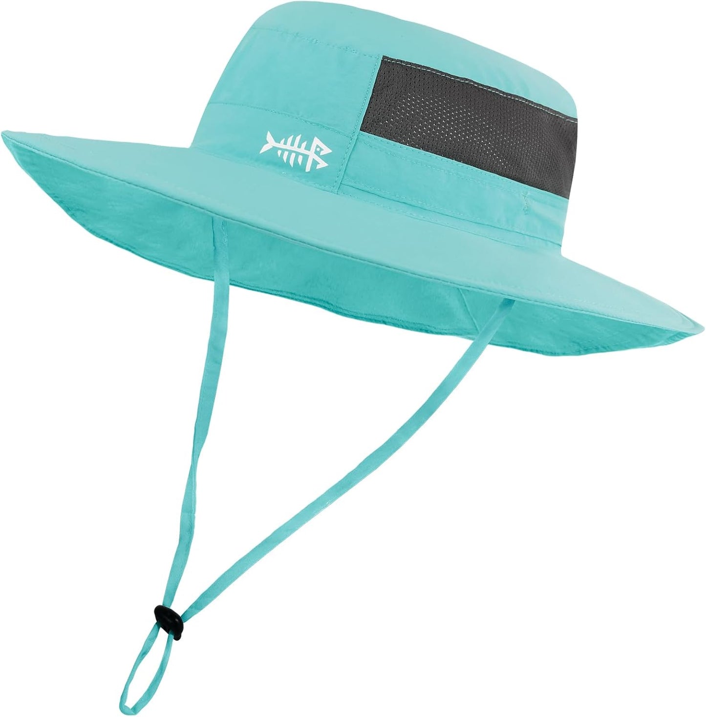 Bassdash UPF 50+ Sonnenhut zum Angeln, wasserabweisend, mit abnehmbarem Nackenschutz, große Größe