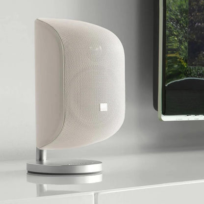 Bowers and Wilkins M-1 Satellite Speaker (1 Count) 4" Glass Fiber Midrange, 1" Aluminum Dome Tweeter, Use as Home Stereo Speakers or Center Channel in Your Surround Sound System, Matte Black (Single)