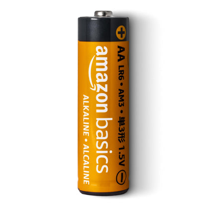 Amazon Basics AA Alkaline Hochleistungsbatterien, 48 Stück, 1,5 Volt, 10 Jahre lagerfähig, langlebig, auslaufsicher