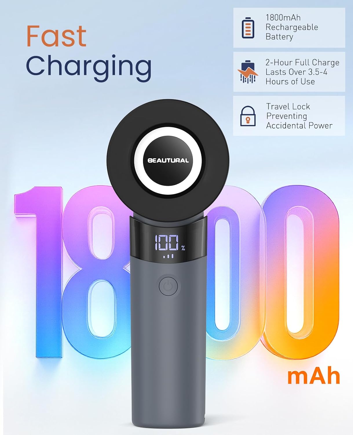 BEAUTURAL Quitapelusas eléctrico de tela y jersey con 2 velocidades, 2 cuchillas de acero inoxidable reemplazables, funciona con pilas