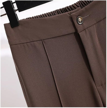 Women Chic Office Straight Pants