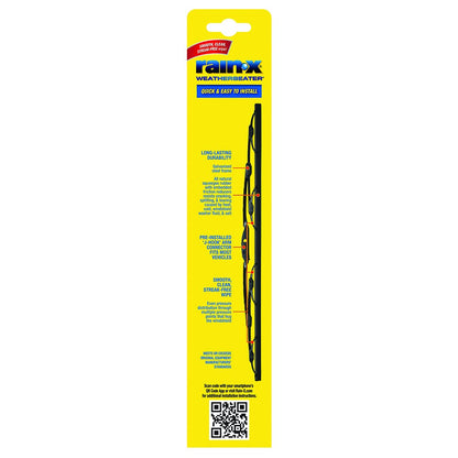 Rain-X 820149 WeatherBeater Wiper Blades, 22" Windshield Wipers (Pack of 2), Automotive Replacement Windshield Wiper Blades That Meet Or Exceed OEM Quality And Durability