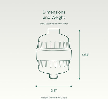 Aquabliss High Output Revitalizing Shower Filter