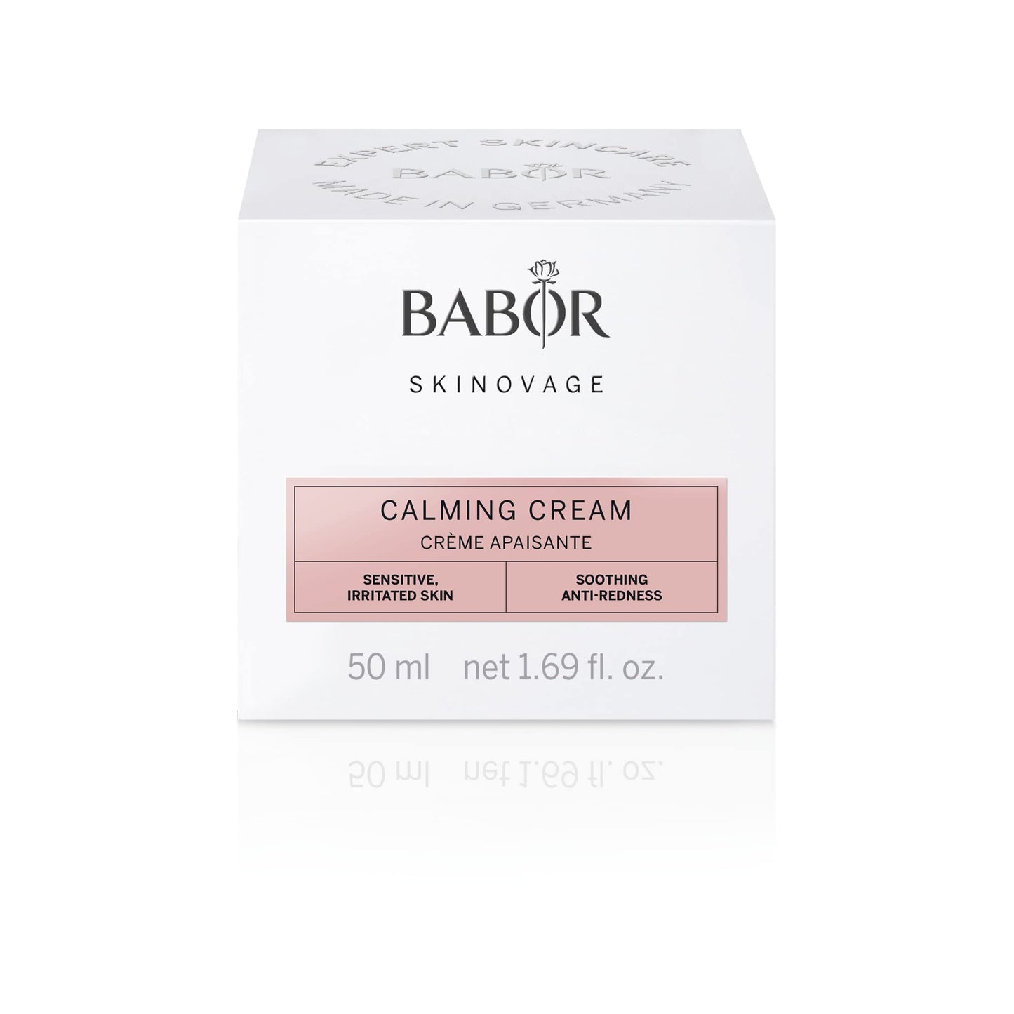BABOR SKINOVAGE Calming Cream, Face Cream for Sensitive Skin, Moisturizer without Dyes or Fragrances, Vegan formula, 50 ml