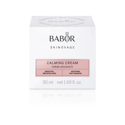 BABOR SKINOVAGE Calming Cream, Face Cream for Sensitive Skin, Moisturizer without Dyes or Fragrances, Vegan formula, 50 ml