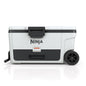 Ninja FrostVault 45QT Cooler with Wheels | Insulated with Temp Dry Storage Drawer | Keeps Ice Cold for Days | for The Beach, Camping, Picnics & More | Halocline Green | FB245TL