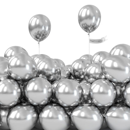 PartyWoo White Balloons 155pcs Different Sizes Pack of 18 12 10 5 Inch Matte White Latex Balloon Arch Kit Garland for Wedding Bridal Graduation Baby Shower Birthday Party Decorations White-Y13