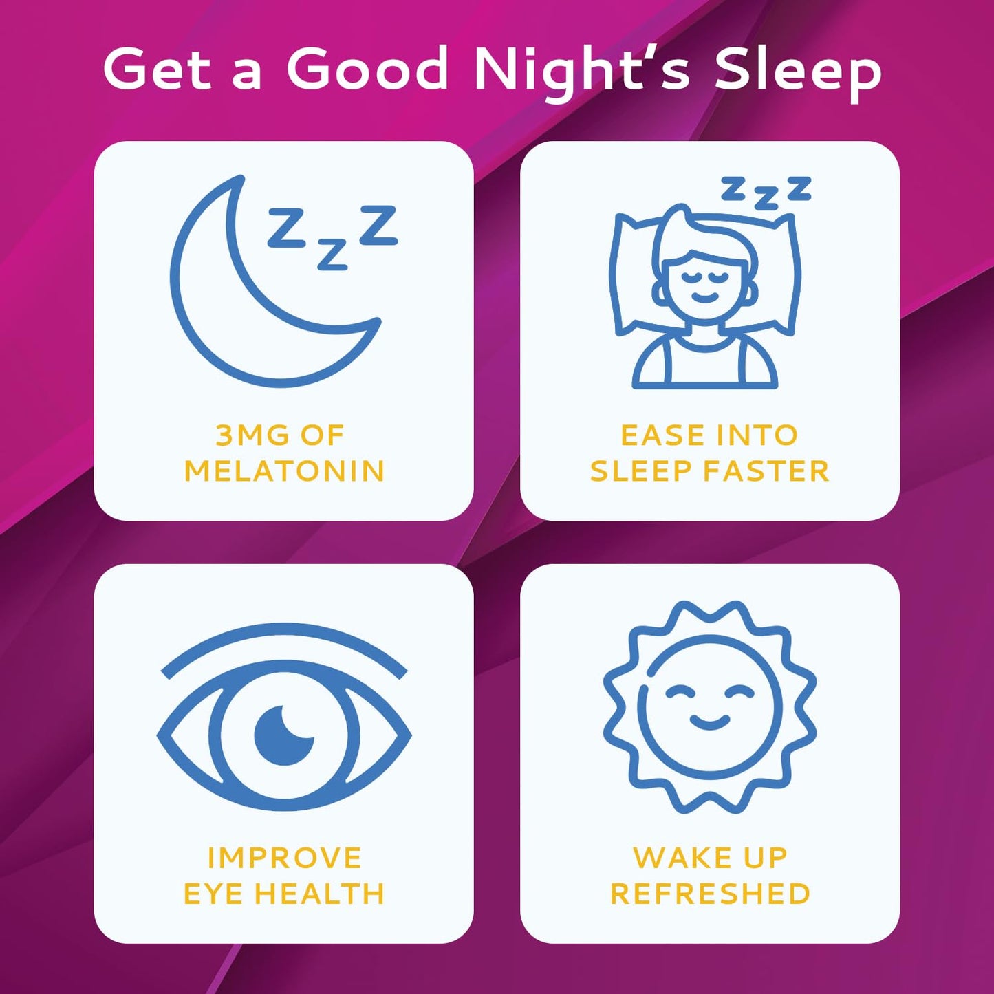 100 Oral Sleep Strips | Quick-Dissolving 3mg Melatonin Strip | Works Faster Than Gummies | Relaxation Napping Supplements | The Ultimate Sleeping Aid for Better Rest and Eye Health