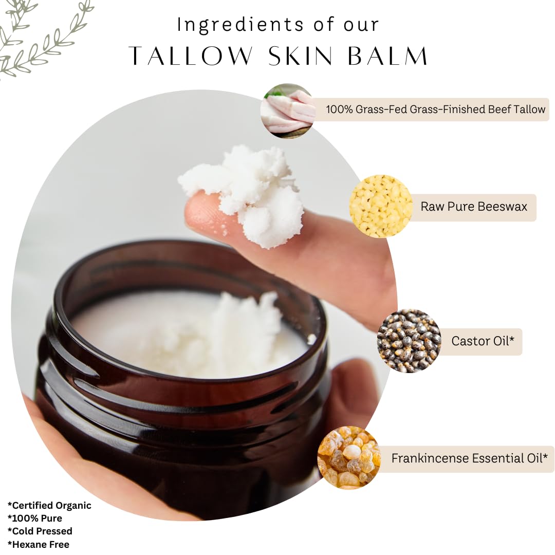 Untamed Organics Beef Tallow Balm: A Game-Changer for Dry, Sensitive Skin