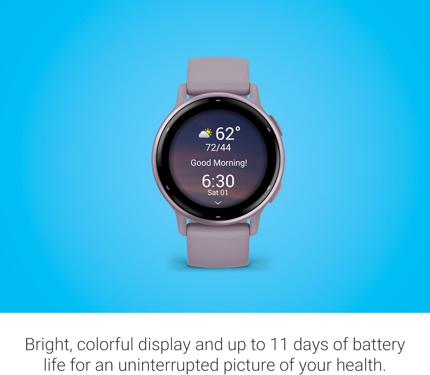 Garmin vívoactive 5, GPS-Smartwatch für Gesundheit und Fitness, AMOLED-Display, bis zu 11 Tage Akkulaufzeit, Schwarz
