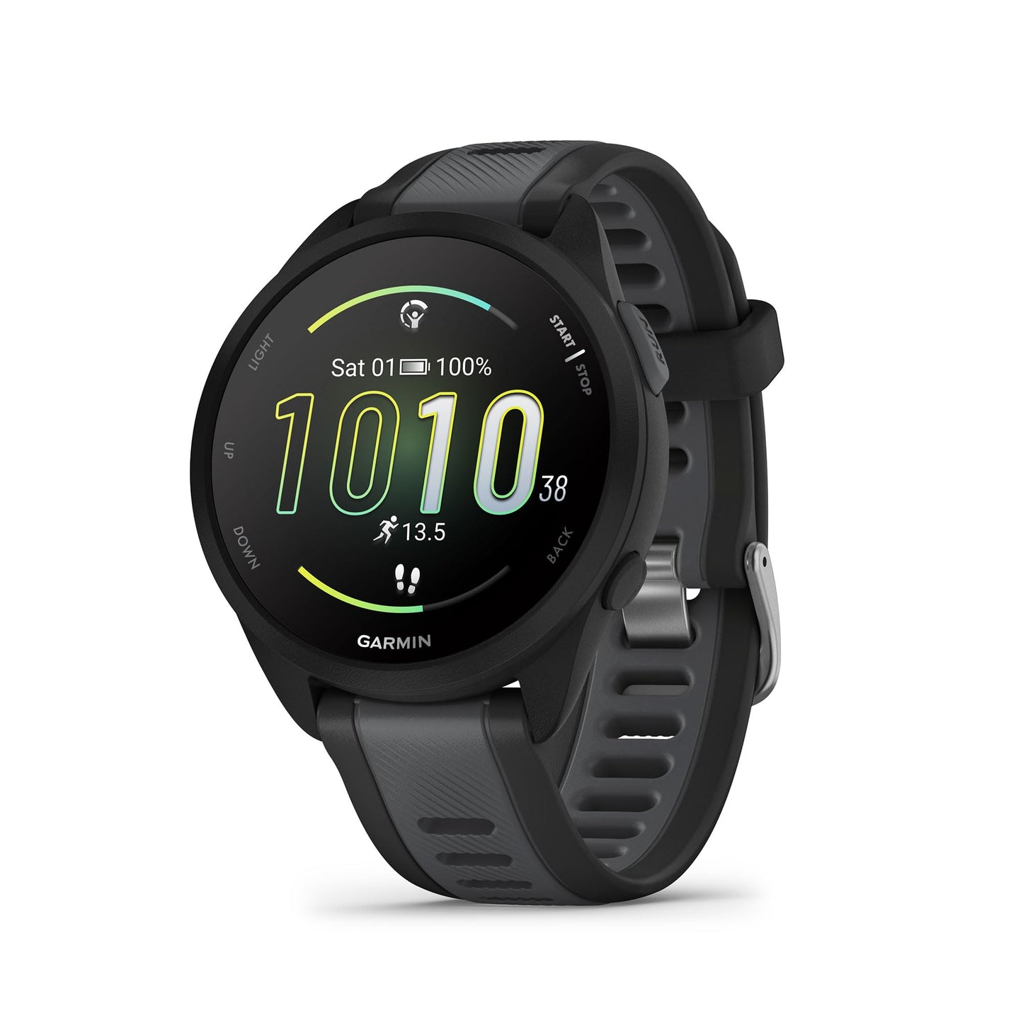 Garmin Forerunner® 165, Running Smartwatch, Colorful AMOLED Display, Training Metrics and Recovery Insights, Black