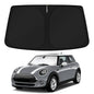 KUST Windshield Sun Shade for 2017-2026 Tesla Model Y/Model 3 Sunshade Accessories (Fit 2025-2026 Model Y Juniper / 2024 Model 3 Highland) Upgraded Foldable Sunshade, Blocks UV Rays Keep Car Cool
