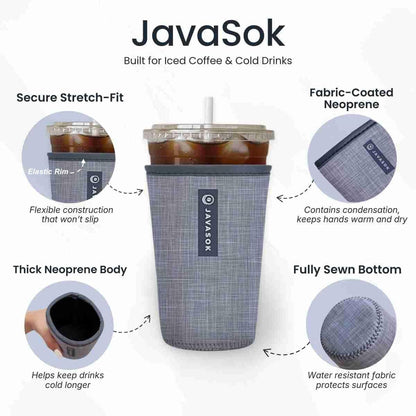 Sok It JavaSok Iced Coffee & Cold Soda Insulated Neoprene Cup Sleeve Review
