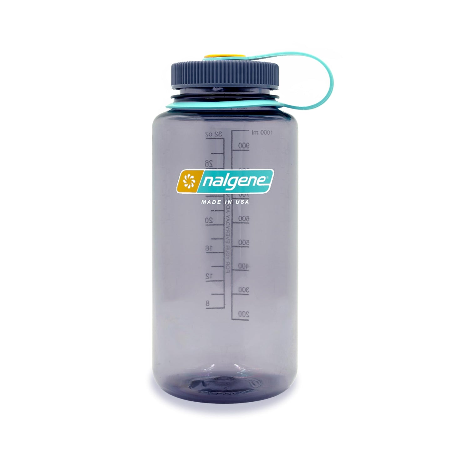 Nalgene 32 oz Wide Mouth Water Bottle | BPA-Free, Durable & Leak Proof, Lightweight Bottle for Hiking & Gym, Work & Travel