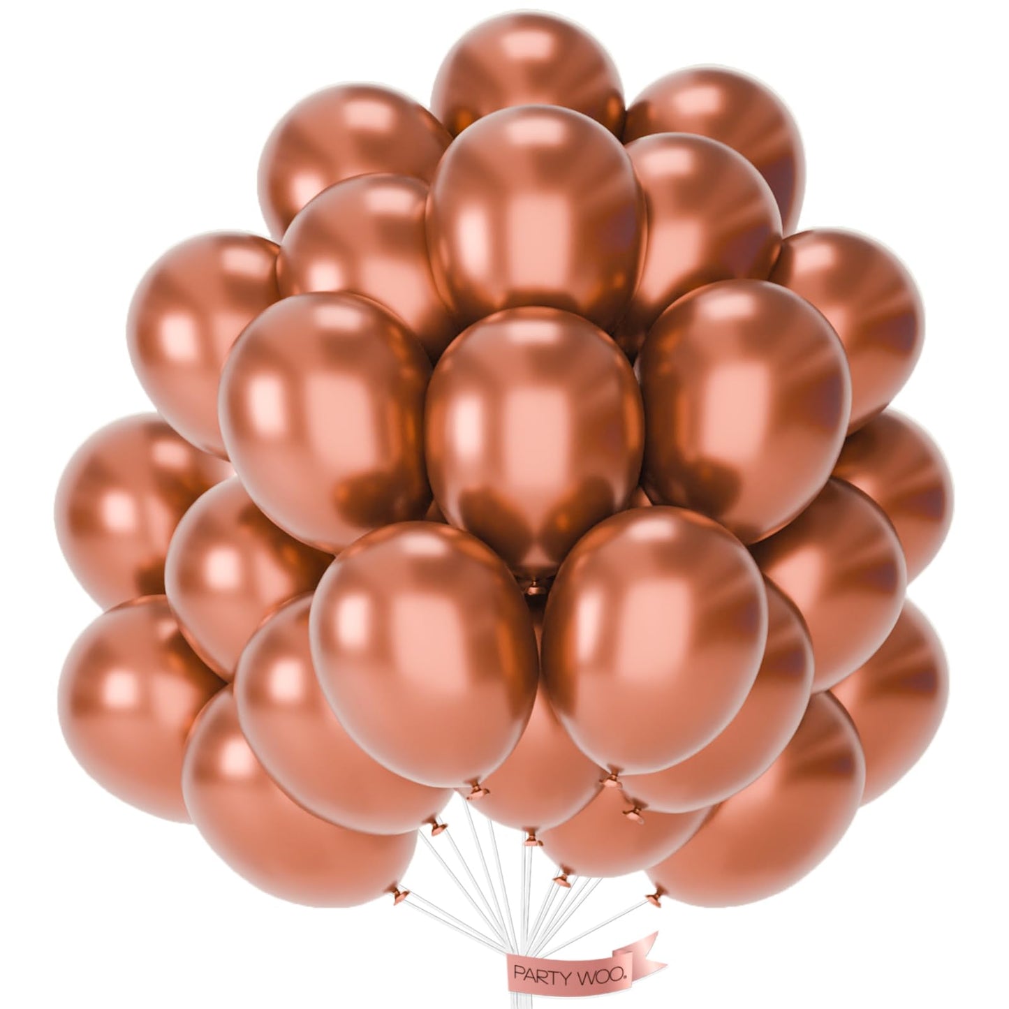 PartyWoo Gold Balloons 50pcs 12 Inch Gold Latex Helium Balloons for Birthday Wedding Anniversary Baby Shower Graduation Bachelorette Retirement Engagement Tea Casino Disco Party Decorations Gold-G101