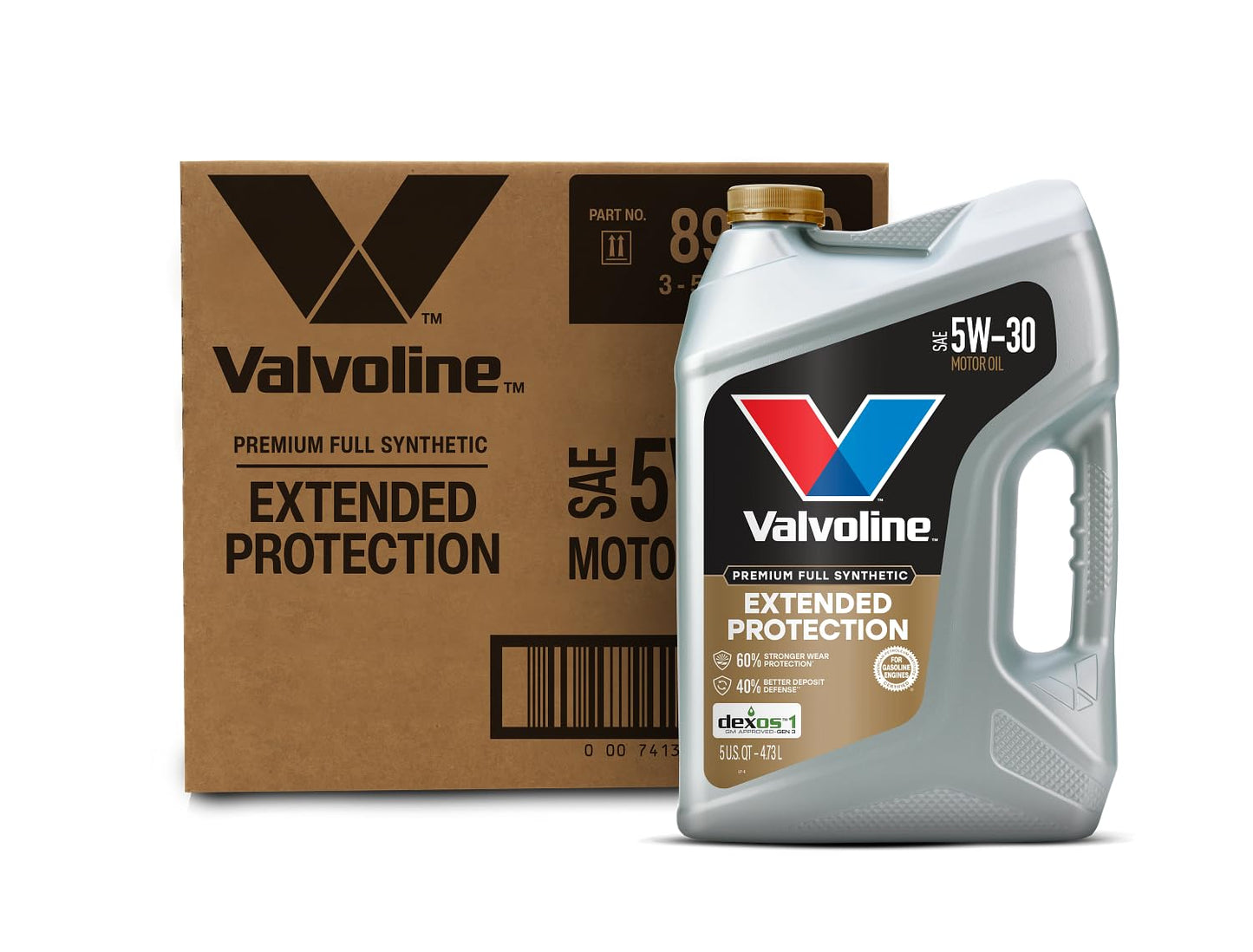 Valvoline Advanced Full Synthetic SAE 0W-20 Motor Oil 5 QT