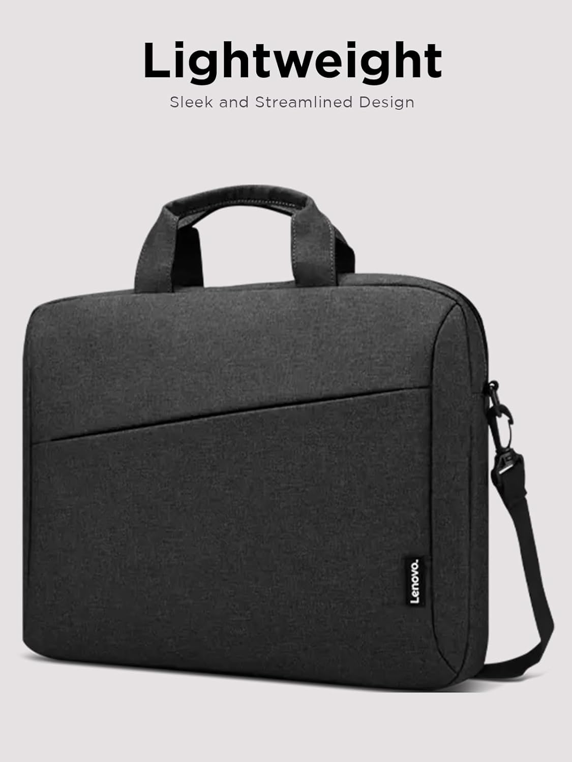 Lenovo Laptop-Tragetasche T210, Notebooktasche für 15,6-Zoll-Laptop/Tablet, elegantes Design und wasserabweisendes Material, GX40Q17229