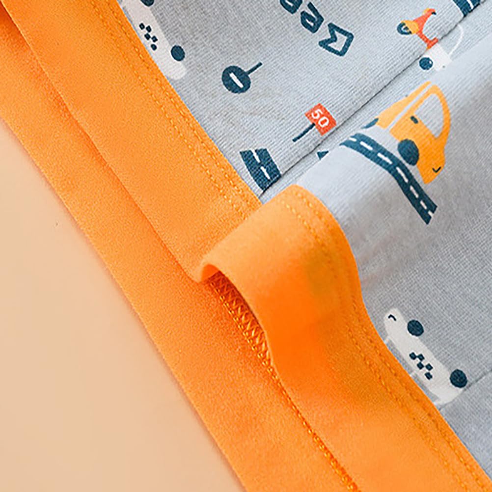 JackLoveBriefs Jungen Baumwoll-Boxershorts Dinosaurier Eisbär Kleinkind Kinder Unterwäsche 12er-Pack, 3-5 Jahre, Blau, Größe: M