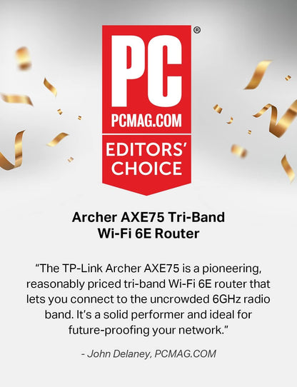 TP-Link AXE5400 Tri-Band WiFi 6E Router - A Game Changer for Home Networks