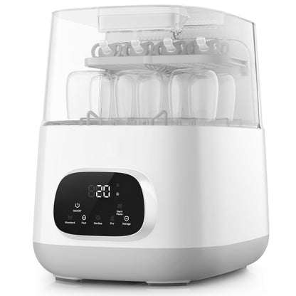Upgraded Bottle Washer Pro, All-in-One Baby Bottle Washer and Sterilizer & Dryer, Cleaning Machine for Bottles, Pump Parts & Baby Essentials, Replaces Hand Washing, Mothers Day Gifts for Women