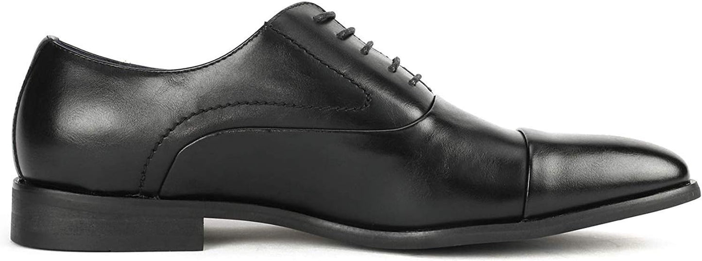 Bruno Marc Men's Dress Loafers Hutchingson Formal Monk Strap Slip-on Leather Shoes