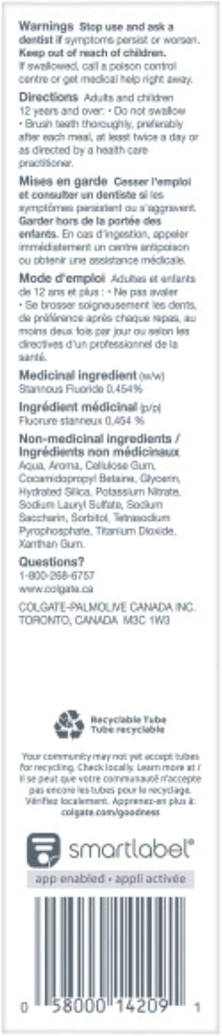 Colgate Total Zahnpasta, Clean Mint, 3 x 120 ml