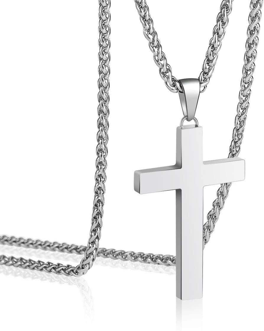 Plain Cross-Silver