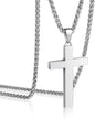 Plain Cross-Silver