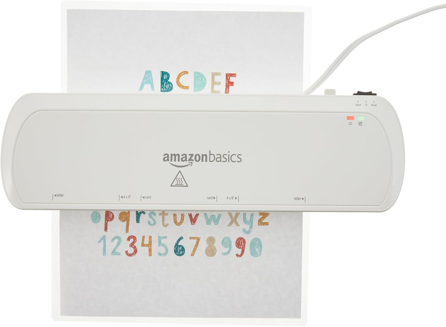 Amazon Basics 9-Inch Thermal Laminator Machine: A Simple, Effective Solution