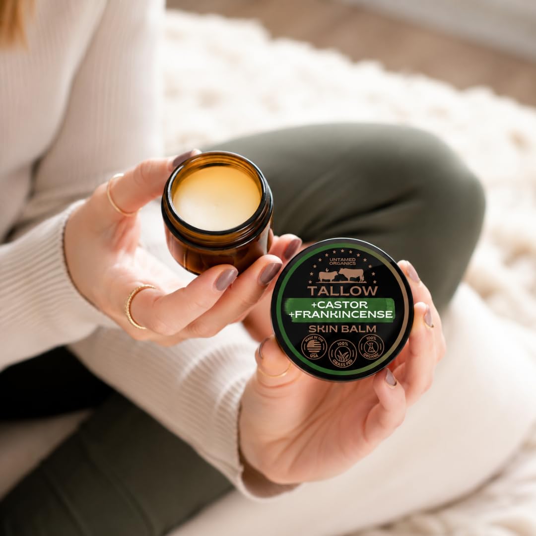 Untamed Organics Beef Tallow Balm: A Game-Changer for Dry, Sensitive Skin