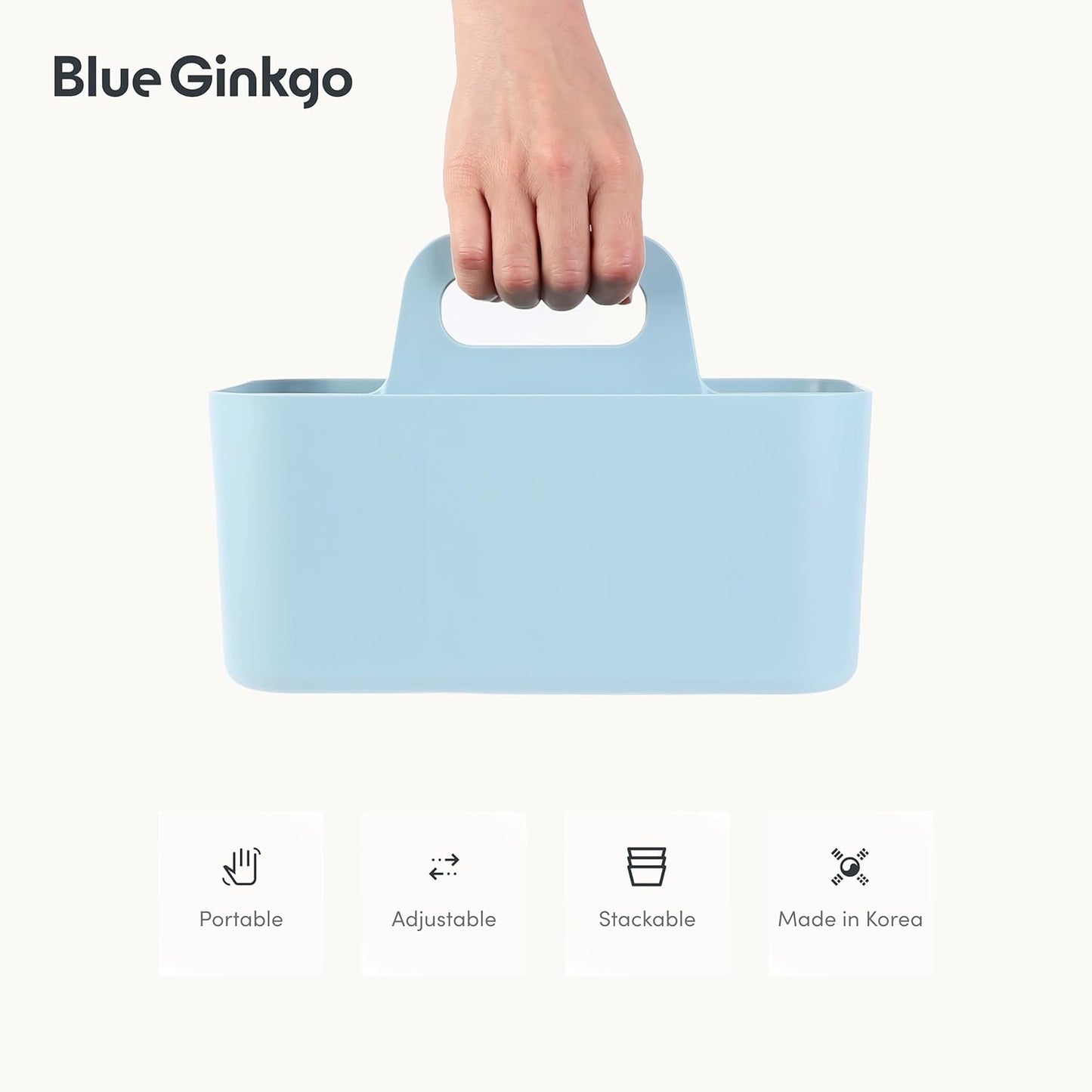 BLUE GINKGO Stackable Organizer Caddy Review: A Game-Changer for Clutter-Free Spaces