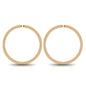 Small Gold or Sterling Silver Huggie Hoop Earrings for Women Cartilage Nose Helix Tragus