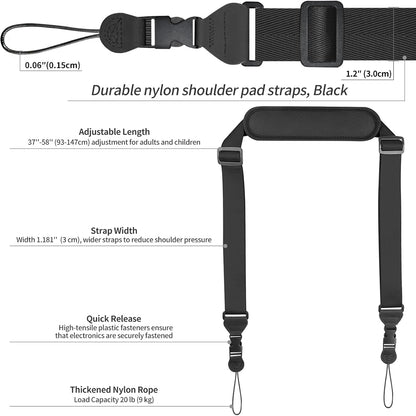 FIEIL Universal Shoulder Strap: Comfort and Versatility for Your Gear