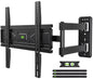 USX MOUNT Swivel TV Wall Mount for 26-60 Inch TVs up to 80 lbs, Single Articulating Arm, Full Motion TV Wall Mount Bracket with Swivel and Tilt, Max VESA 400x400mm