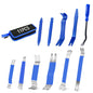 GOOACC 5PCS Auto Trim Removal Tool Kit No-Scratch Pry Tool Kit for Car Door Clip Panel & Audio Dashboard Dismantle -5PCS