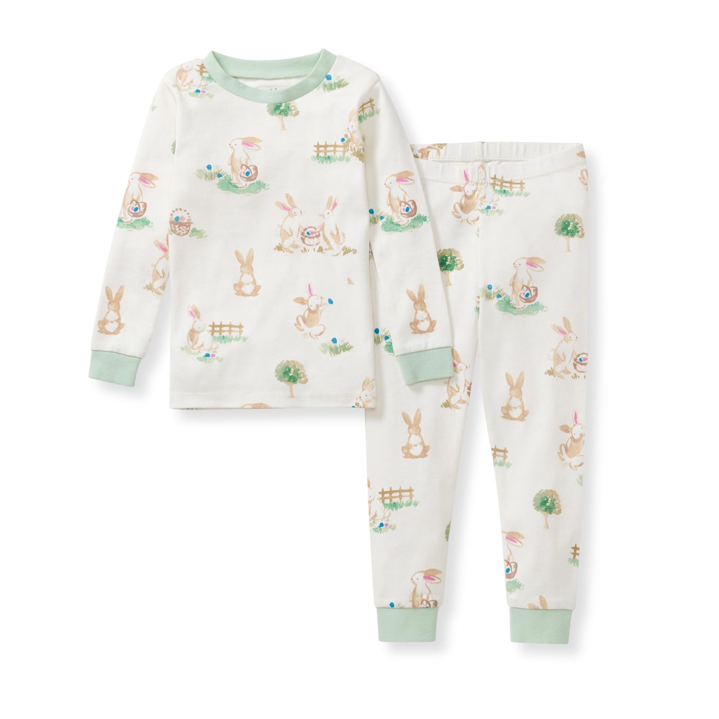 Burt's Bees Baby Organic Cotton Pajamas for Boys, 100% Cotton Pajama Set for Toddlers and Kids, Soft and Stretchable Fabric